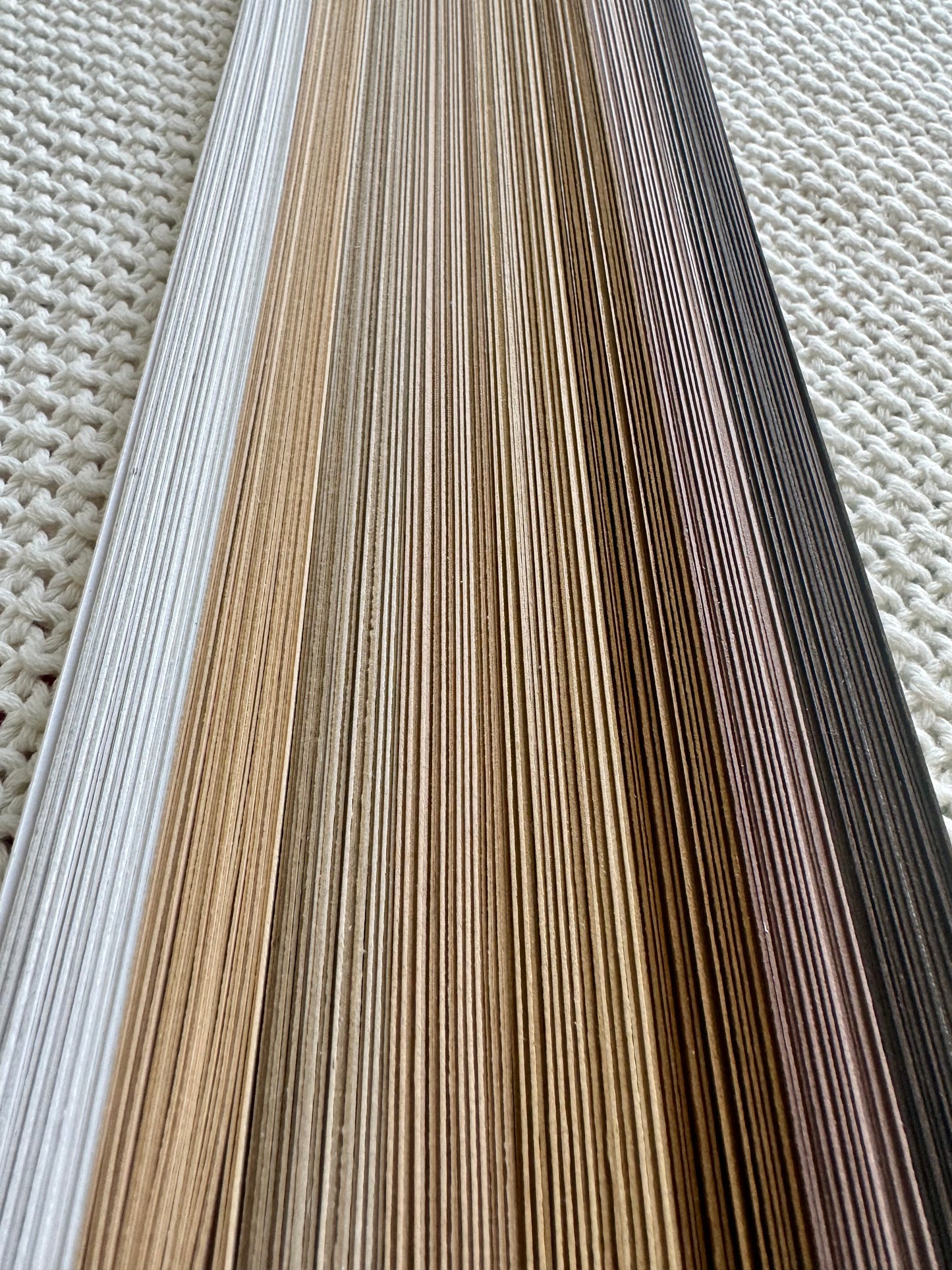 Brown Quilling Strips Series | 270 gsm | 10mm