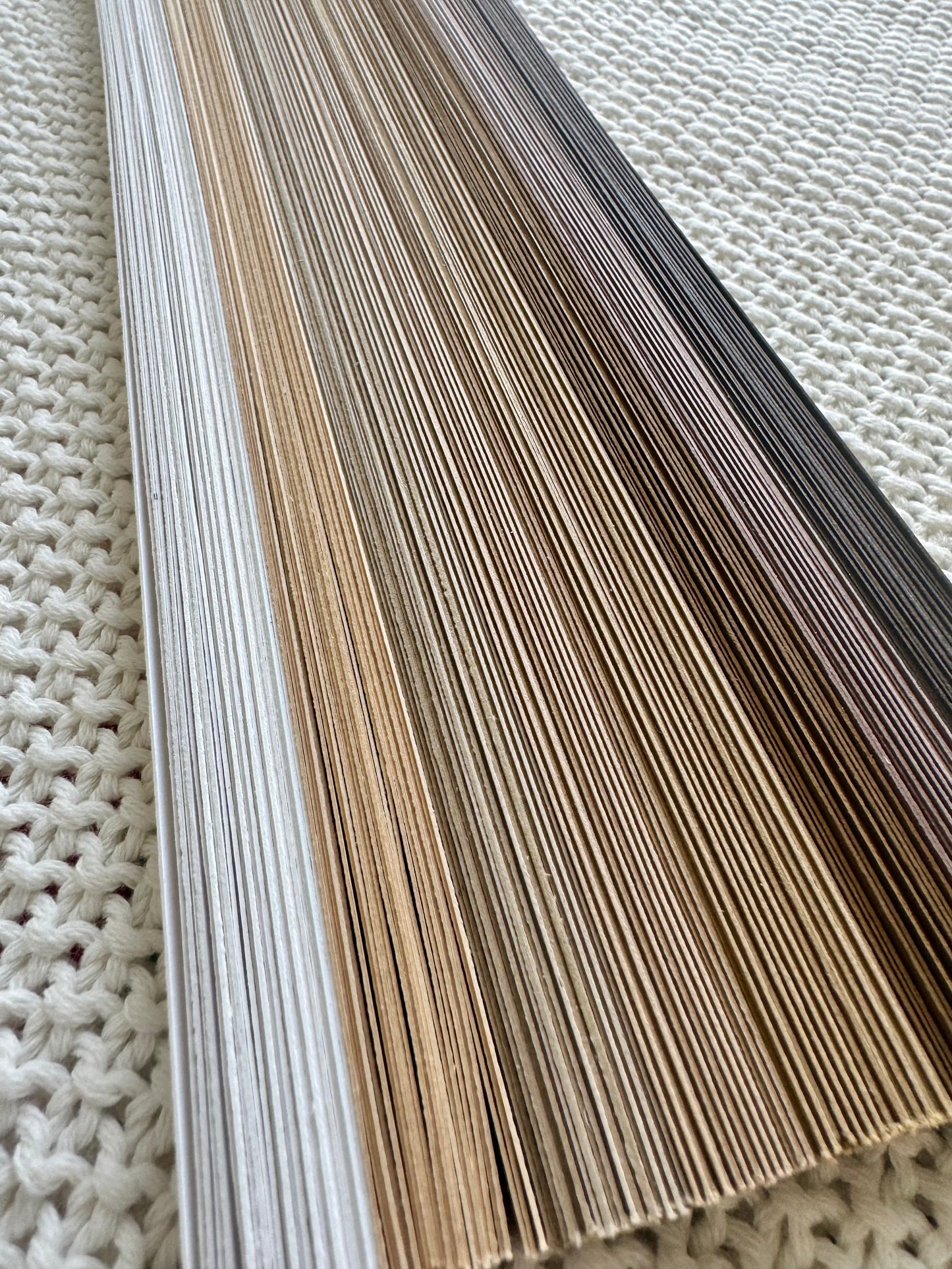 Brown Quilling Strips Series | 270 gsm | 10mm
