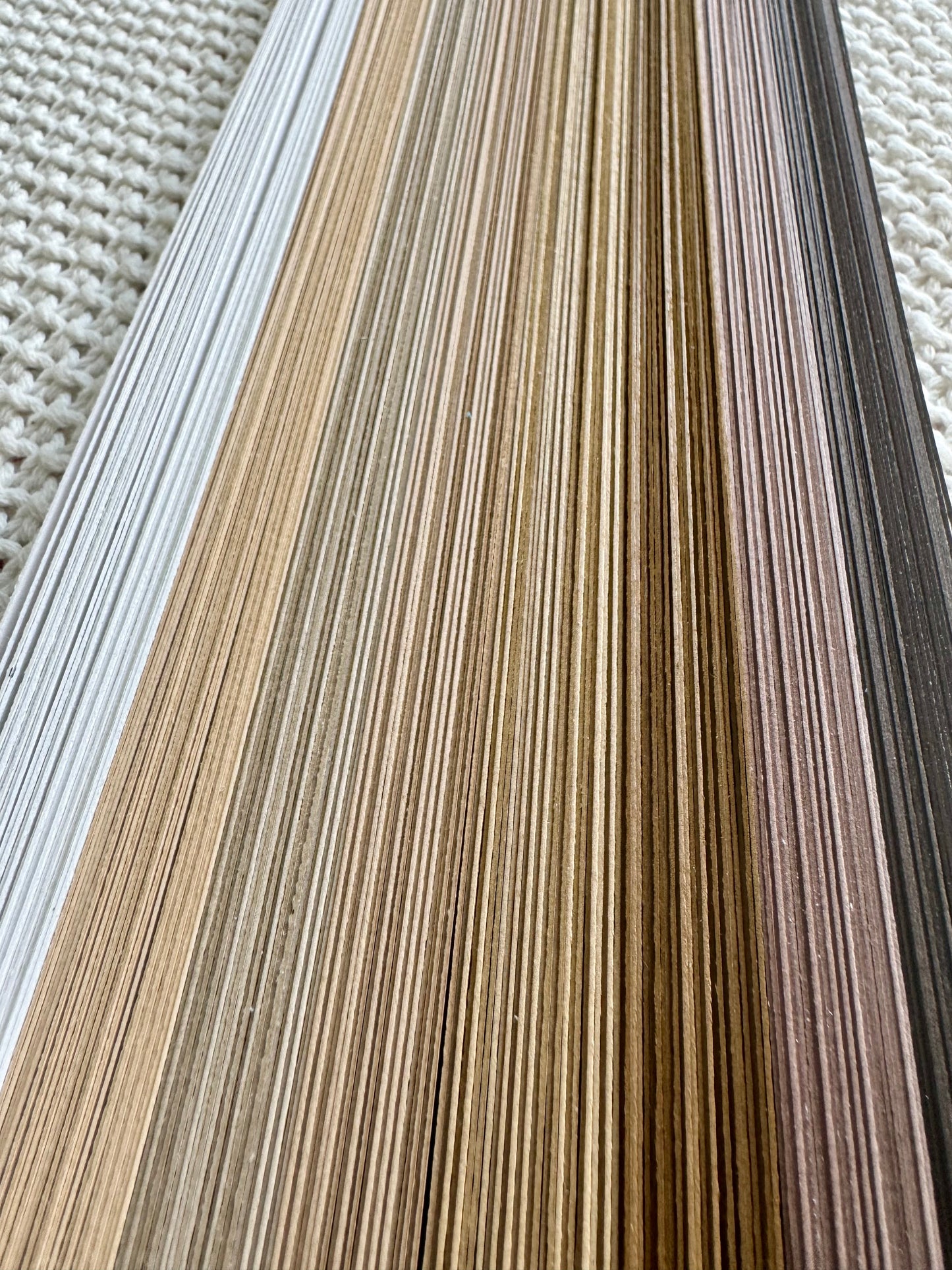 Brown Quilling Strips Series | 270 gsm | 10mm