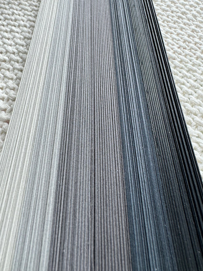 Grey series quilling strips 10mm 270gsm