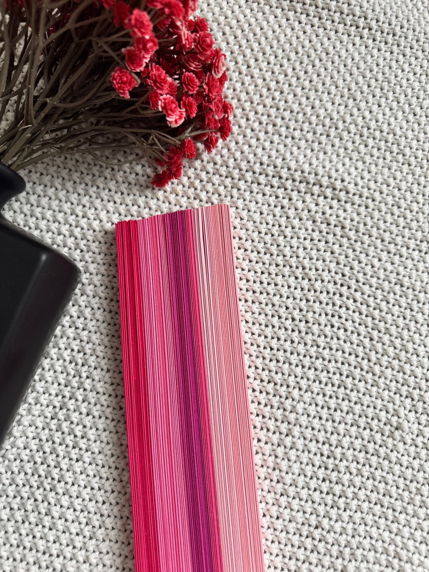 Pink Quilling Strip series | 270 gsm | 10mm